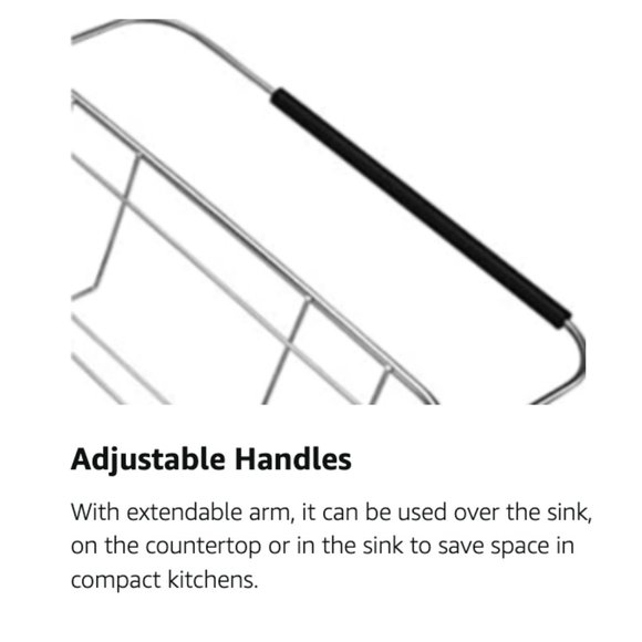 🚰 SANNO🚰 Adjustable Arms Holder Utensil Drainer, Functional Drying Organizer - Picture 12 of 12